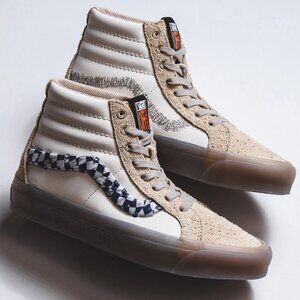 🔥 Vans Sk8-Hi x Rokit Collab 👟 High-Top Sneakers (VN0000SQBKV) Men's Sz 9 NEW